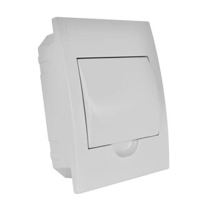 Tablero Embutido Ip41 Lh Tapa Color Blanco 6 Polos Lexo