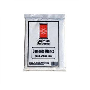 Cemento Blanco 1.0Kg Quimica Universal