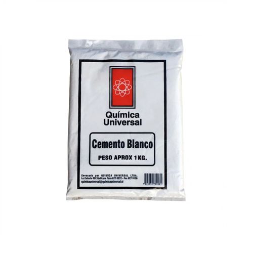 Cemento Blanco 1.0Kg Quimica Universal