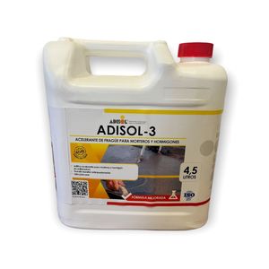 Aditivo Acelerante N° 3 Bidon 4.5Lt Adisol