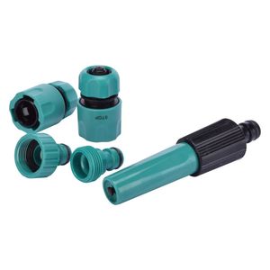 Set Accesorios Manguera 5 Piezas Verde Koslan