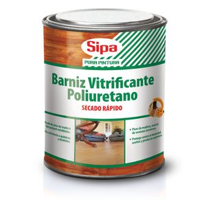 Barniz Vitrificante Brillante 1/4 Gl Sipa