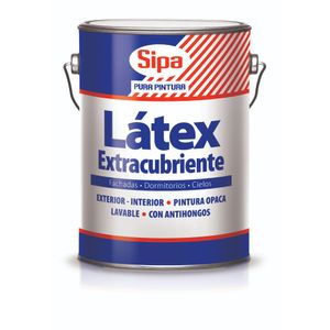 Pintura Látex 1 Galón Blanco Sipa