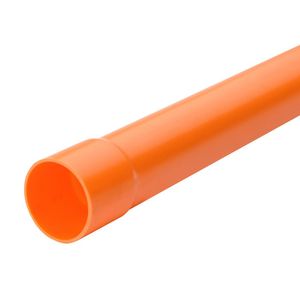 Tubo Conduit 25 mm x 3 Metros Hoffens Naranja