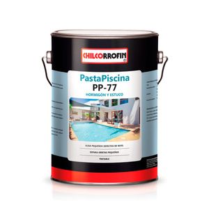 Pasta Para Piscinas Celeste 7Kg Chilcorrofin