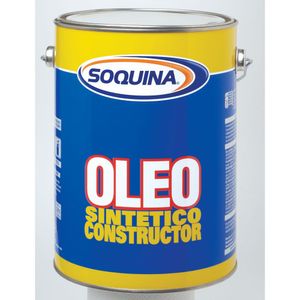 Óleo Sintético Constructor Amarillo Rey Soquina