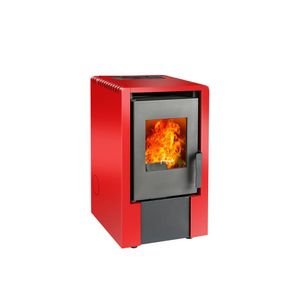 Estufa a Pellet Italy 6100 Rojo Amesti