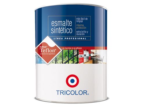 Esmalte Sintético 1/4 Galón Profesional Tricolor Verde trébol