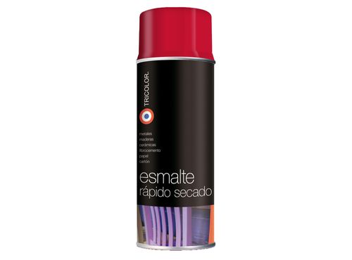 Esmalte Sintético 485 ml Tricolor Rojo mandarín