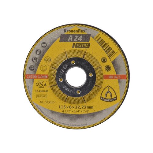 Disco Desbaste 4 1/2” Klingspor Amarillo