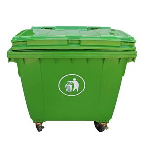 Contenedor Basura 1100 Lts Verde