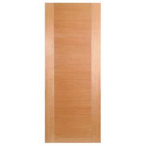 Puerta Enchapada modelo Sappero Mara sin Cantería 80x200 Woods