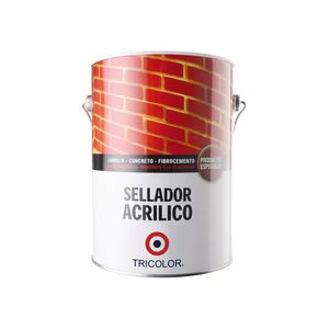 Sellador Acrílico 1 Galón Tricolor Incoloro