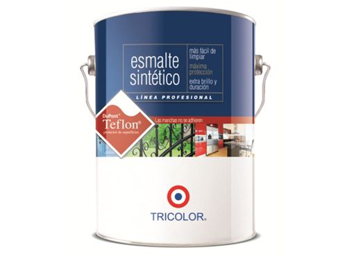 Esmalte Sintético 1 Galón Profesional Verde trébol Tricolor