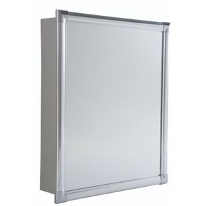 Botiquín Plástico con Perfil Aluminio Blanco Astra