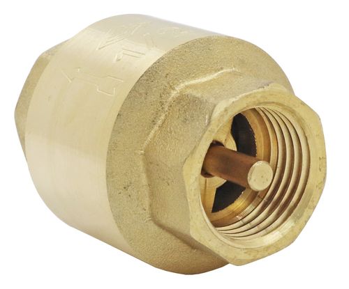 Válvula Retención Vertical Émbolo Metal Spring 1/2" Täumm