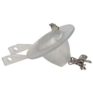 Flapper Para Estanque Wc C/Cadena Metálica Taumm