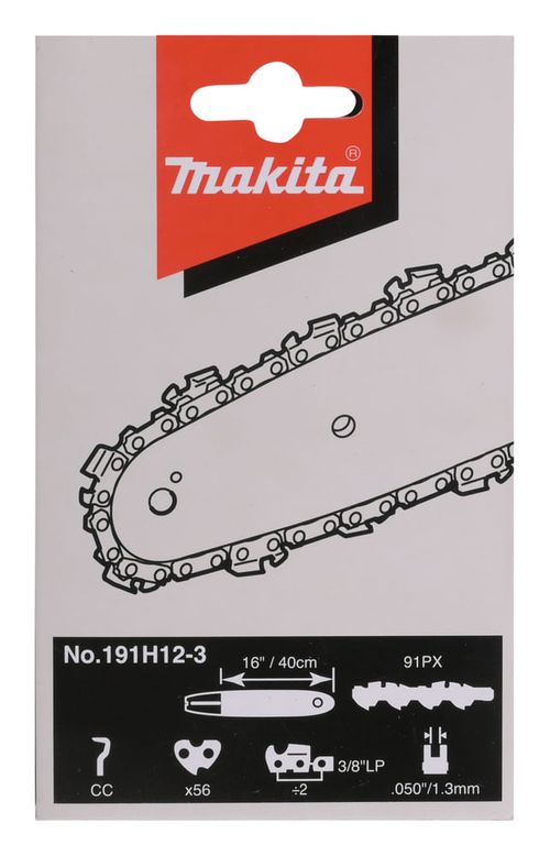 CADENA 16" 40 CM 1,3 MM 3/8" LP 56 ESLB. - MAKITA 191H12-3