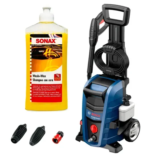 Hidrolavadora Bosch Ghp 180 + Accesorios + Shampoo Regalo