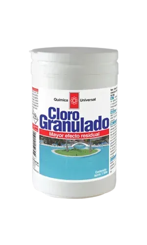 Piscina Cloro Granulado Pote Kg Quimica Universal