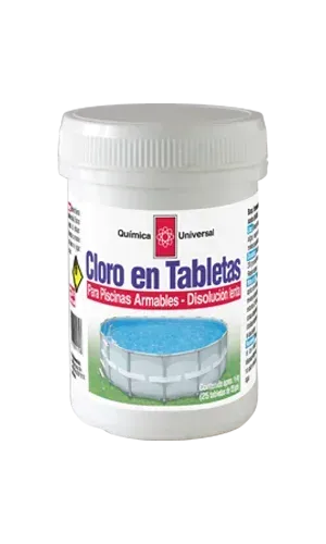 Piscina Cloro Tableta Grande Pote Kg Quimica Universal