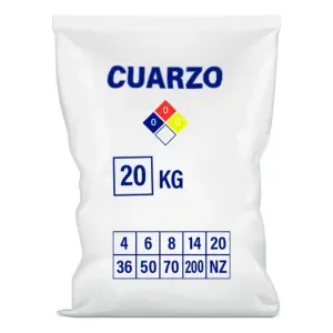 Piscina Arena Cuarzo 20Kg 6/20 Intermedia 0.3 P.G.I.C