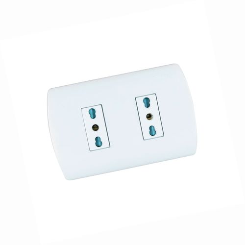 Toma Corriente Doble 10/16A Aris Pro Compac Emb. Mec MEC