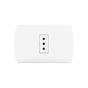 Tomacorriente Sencillo 2P+T 10A  MEC