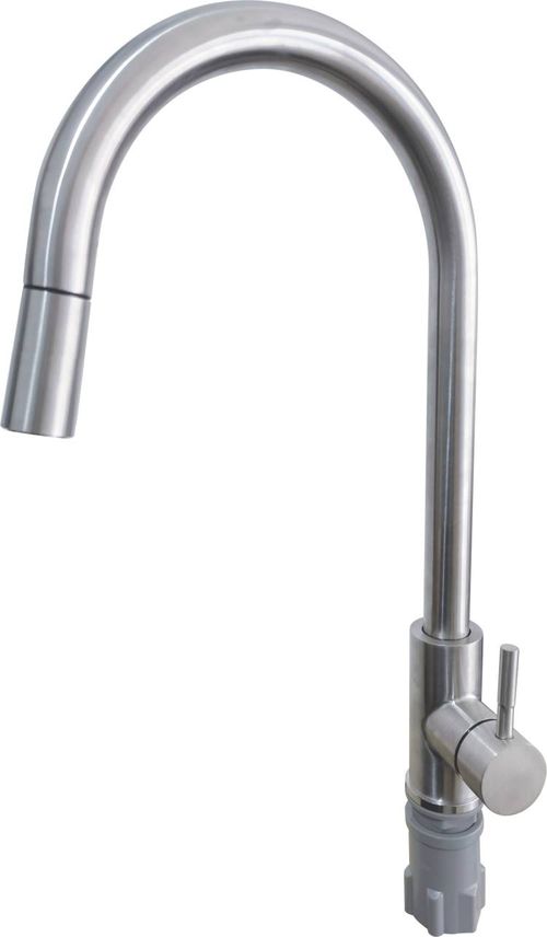 Monomando Lavaplatos Vertical Modern Inox Extraíble Täumm