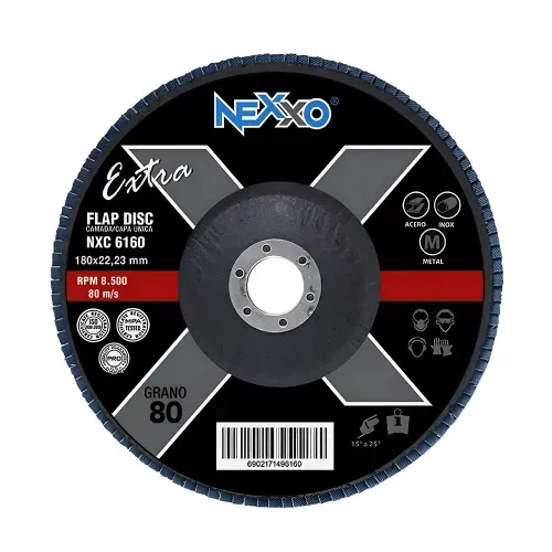 Disco Flaps 4.5" Grano 80 Circonio Extra Nexxo