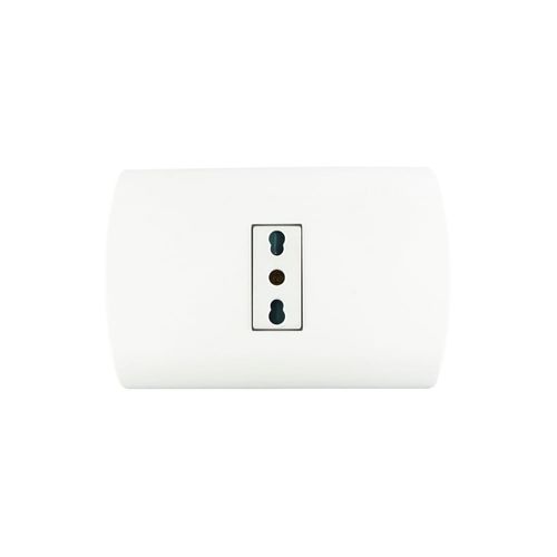 Tomacorriente Sencillo Bipaso 2P+T 10/16A  MEC