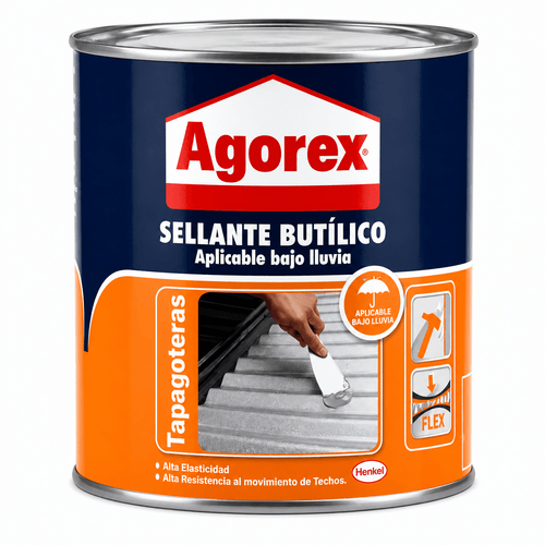 Sellante Tapagoteras 900 gr Techos y Canaletas Gris Henkel
