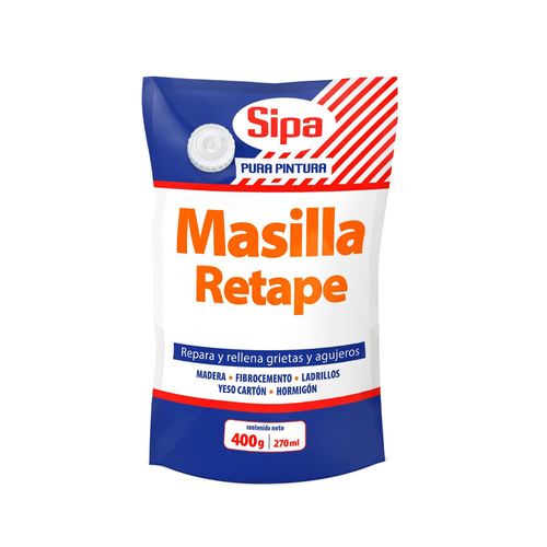 Masilla Retape Nogal 400gr Sipa