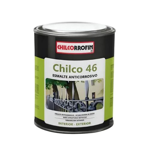 Pintura Chilcorrofin 46 1/4Gl Negro