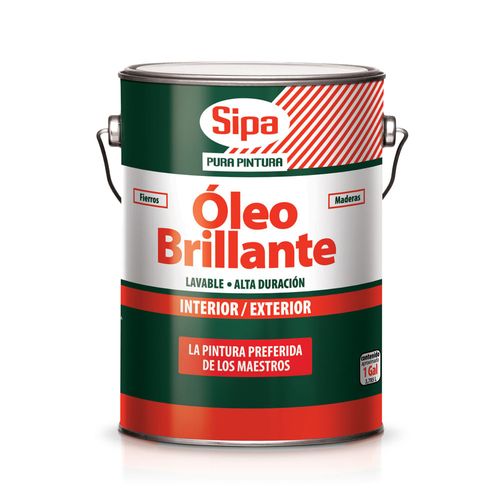 Oleo Brillante 1GL Blanco Sipa
