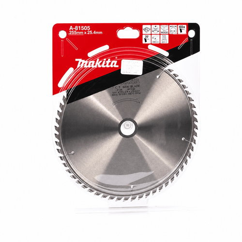 DISCO SIERRA 10" 60 DTES. MADERA A-81505 EJE 25.4MM (MAKITA)