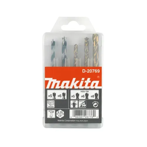 SET BROCAS METAL 5 PIEZAS D-20769 (MAKITA)