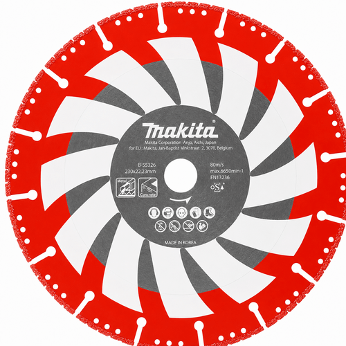 DISCO DIAMANTADO 9" B-55326 RESCATE MULTIMATERIAL (MAKITA)