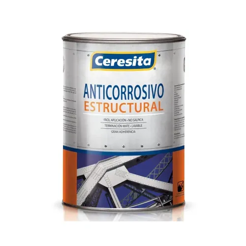 Anticorrosivo Estructural 1/4GL Negro Ceresita